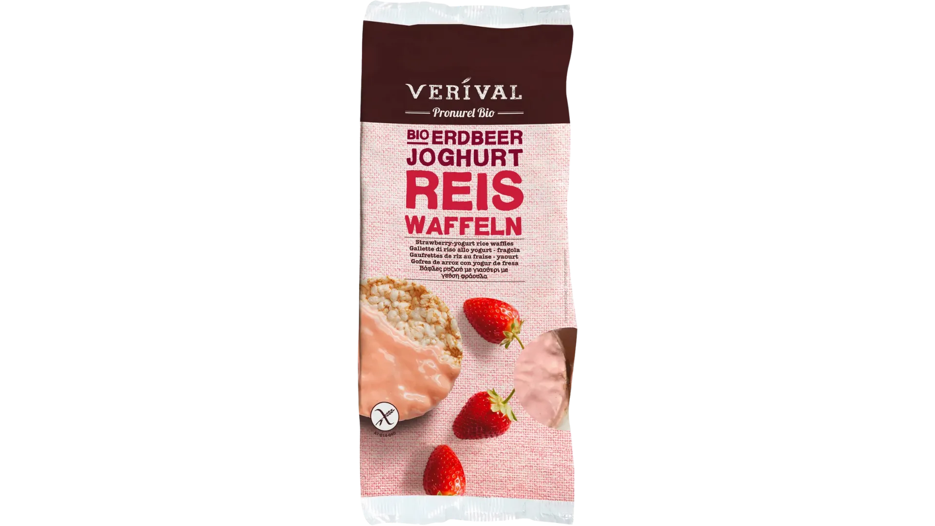 Reiswaffeln Erdbeer Joghurt Bio